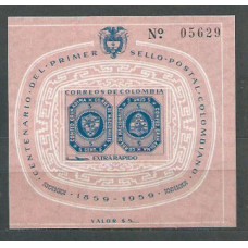 Colombia - Hojas Yvert 17 ** Mnh Centenario del Sello