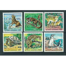 Comores - Correo 1977 Yvert 175/8+A 119/20 ** Mnh  Fauna