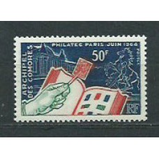 Comores - Correo 1964 Yvert 32 ** Mnh  Filatelia