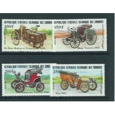 Comores - Correo 1984 Yvert 408/11 ** Mnh  Autos antiguos