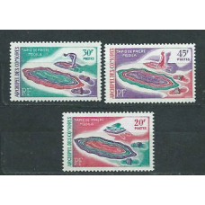 Comores - Correo 1969 Yvert 50/2 ** Mnh