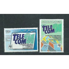 Comores - Correo 1990 Yvert 512A/B ** Mnh  Telecomunicaciones