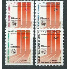 Comores - Correo 1993 Yvert 559/62 ** Mnh  Telecomunicaciones
