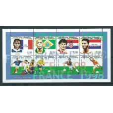 Comores - Correo 1998 Yvert 739/46 ** Mnh  Deportes fútbol