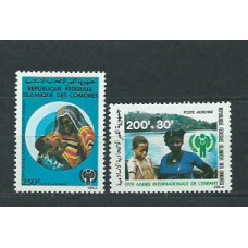 Comores - Aereo Yvert 164/5 ** Mnh