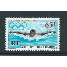 Comores - Aereo Yvert 25 ** Mnh  Deportes natación