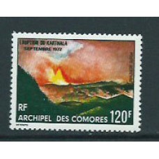 Comores - Aereo Yvert 54 ** Mnh  Volcán