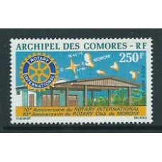 Comores - Aereo Yvert 66 ** Mnh  Club Rotary