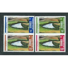 Congo Frances - Correo 1987 Yvert 797/800 ** Mnh