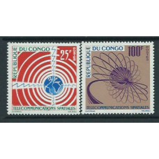 Congo Frances - Correo 1963 Yvert 154/5 ** Mnh  Astro