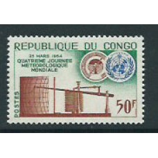 Congo Frances - Correo 1964 Yvert 159 ** Mnh  Meteorología