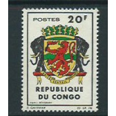 Congo Frances - Correo 1965 Yvert 180 * Mh  Escudo