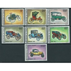 Congo Frances - Correo 1968 Yvert 220/4+A.67/8 ** Mnh  Coches antiguos