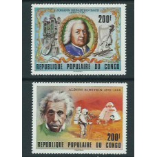 Congo Frances - Correo 1979 Yvert 554/5 ** Mnh  Personajes