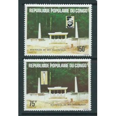 Congo Frances - Correo 1981 Yvert 635/6 ** Mnh  Mausoleo