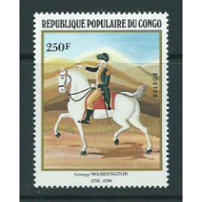 Congo Frances - Correo 1982 Yvert 668 ** Mnh  G. Washington