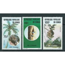 Congo Frances - Correo 1982 Yvert 688/90 ** Mnh  Fauna