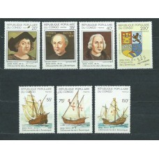 Congo Frances - Correo 1991 Yvert 940/6 ** Mnh  Descubrimiento de América