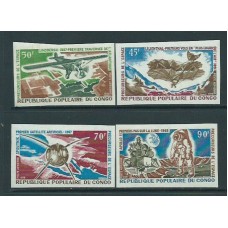 Congo Frances - Aereo Yvert 101/4 sin dentar ** Mnh  Astro