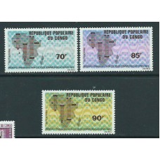 Congo Frances - Aereo Yvert 118/20 ** Mnh