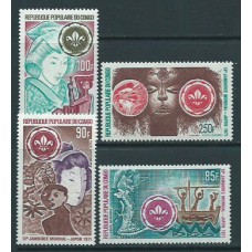 Congo Frances - Aereo Yvert 125/8 ** Mnh  Scoutismo