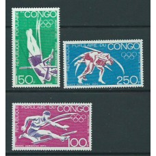 Congo Frances - Aereo Yvert 150/2 ** Mnh  Olimpiadas de Munich