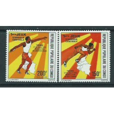 Congo Frances - Aereo Yvert 231/2 ** Mnh  Deportes