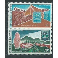 Congo Frances - Aereo Yvert 60/1 ** Mnh  Scoutismo