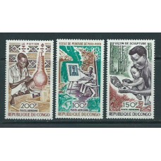 Congo Frances - Aereo Yvert 87/9 ** Mnh