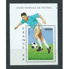Congo Frances - Hojas Yvert 65 ** Mnh  Deportes fútbol