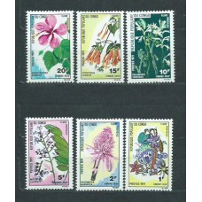 Congo Frances - Tasa Yvert 46/51 ** Mnh  Flores