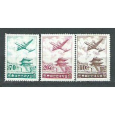 Corea del Sur - Aereo Yvert 19/21 ** Mnh  Aviones