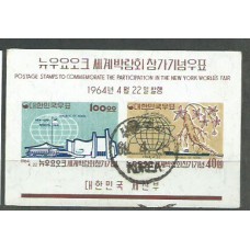 Corea del Sur - Hojas 1964 Yvert 65 usado