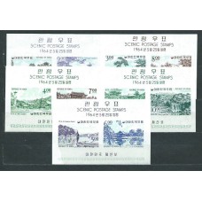 Corea del Sur - Hojas 1964 Yvert 66/70 * Mh