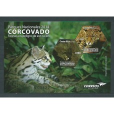 Costa Rica - Hojas Yvert 34 ** Mnh Fauna