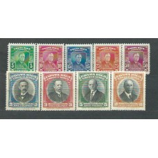 Costa Rica - Correo 1947 Yvert 235/9+Av 139/42 ** Mnh Presidente Roosevelt