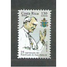 Costa Rica - Correo 2003 Yvert 741 ** Mnh Juan Pablo II