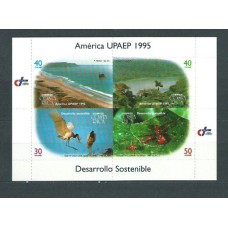 Costa Rica - Hojas Yvert 16 ** Mnh UPAE Fauna y flora