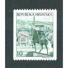 Croacia Correo 1992 Yvert 157 ** Mnh