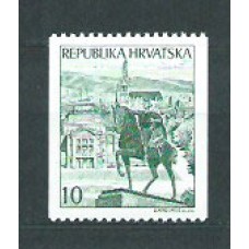 Croacia Correo 1992 Yvert 157 ** Mnh