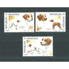 Croacia - Correo 1995 Yvert 281/3 ** Mnh Fauna Perros