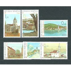 Croacia - Correo 1995 Yvert 330/5 ** Mnh