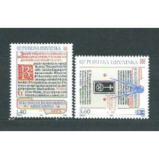 Croacia - Correo 1995 Yvert 336/7 ** Mnh