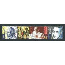 Croacia - Correo 1997 Yvert 405/8 ** Mnh Personajes