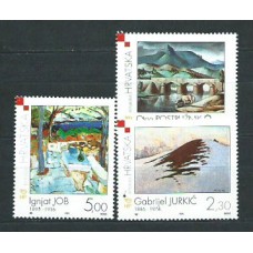 Croacia - Correo 1999 Yvert 500/2 ** Mnh Arte Moderno