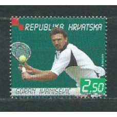 Croacia - Correo 2001 Yvert 547 ** Mnh Deporte Tenis