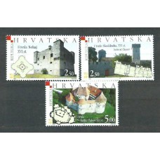 Croacia - Correo 2002 Yvert 586/8 ** Mnh Fortalezas