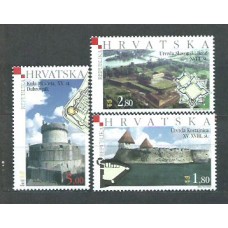 Croacia - Correo 2003 Yvert 614/6 ** Mnh Fortalezas