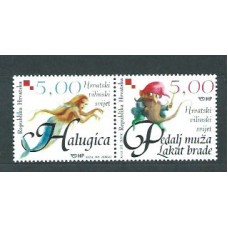 Croacia - Correo 2005 Yvert 662/3 ** Mnh Cuentos