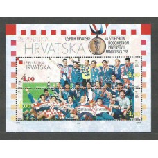 Croacia - Hojas Yvert 16 ** Mnh Fútbol